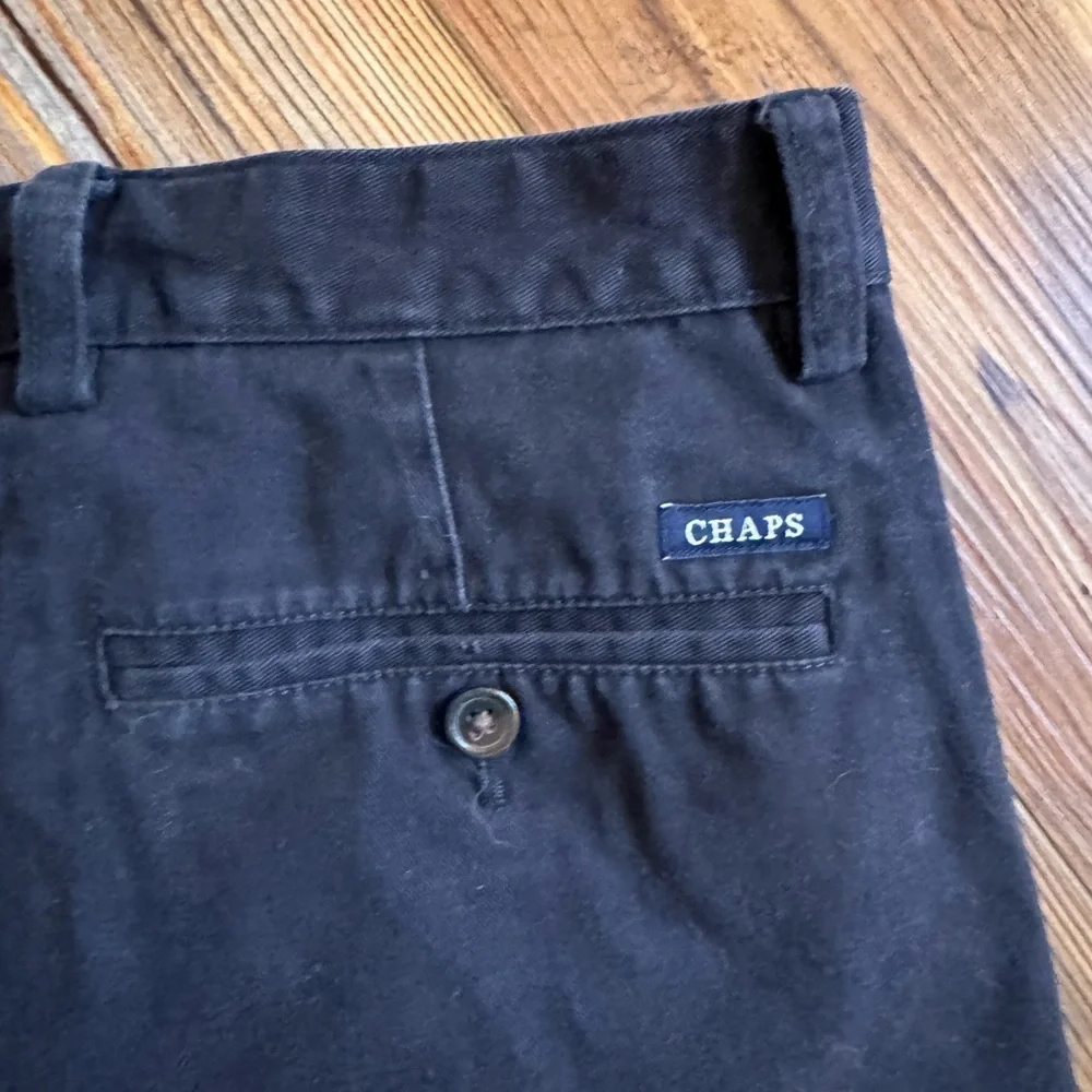 Chaps - Black Men's Shorts size 36 - Picture 6 of 7